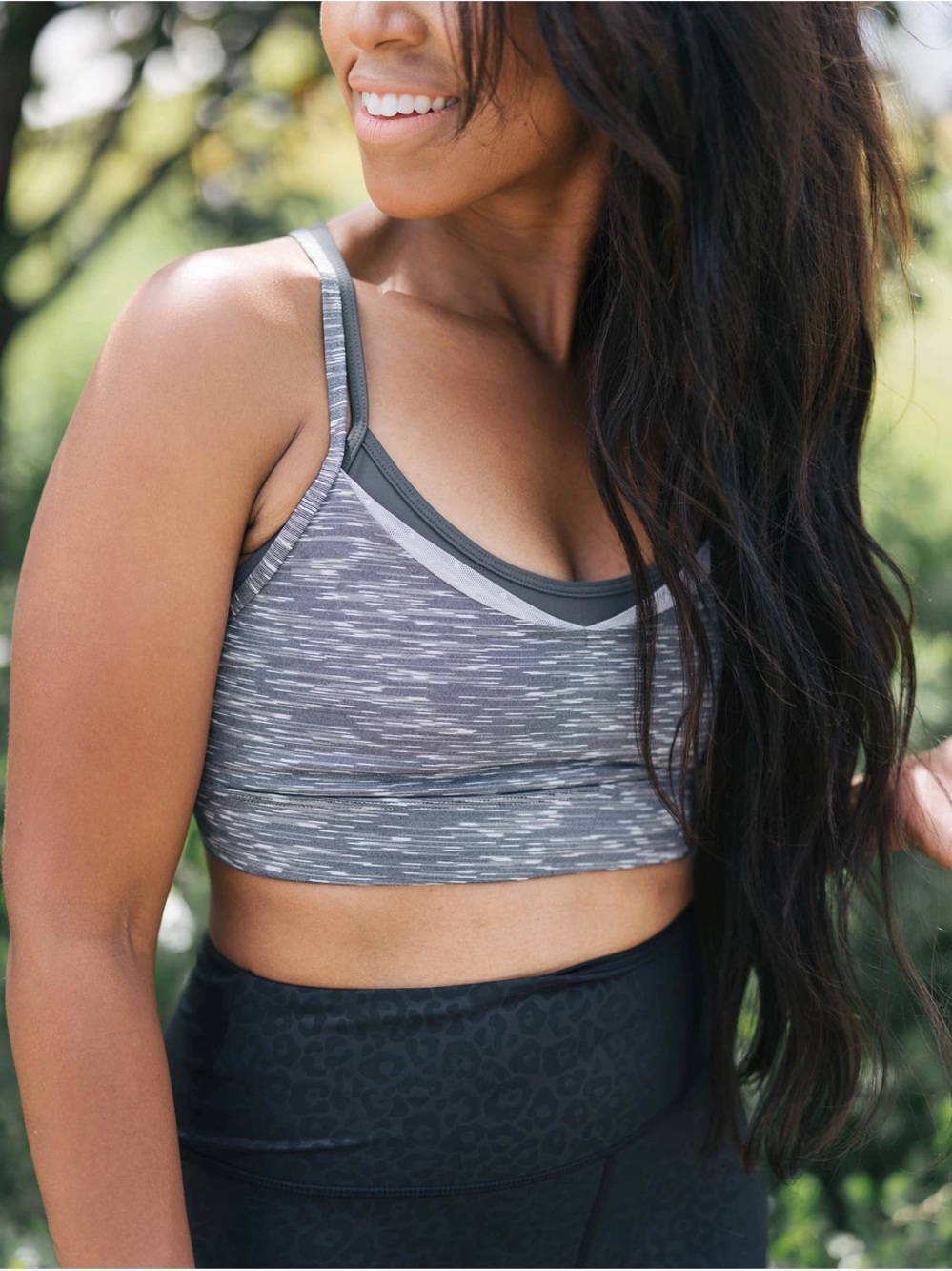 Zyia Sage Luxe Strappy Bra - Size Large